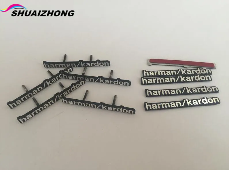 2 шт. 5 шт. 10 шт. Для harman/kardon автомобиля аудиоколонки значок стерео эмблемы наклейки автомобил