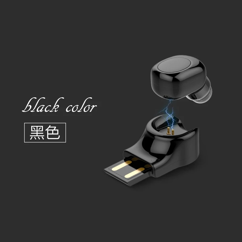 Беспроводные Bluetooth наушники гарнитура X12 автомобильные USB Магнитная Зарядка Мини