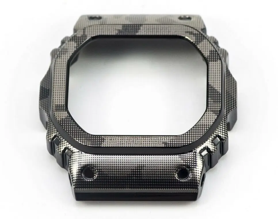 Best Price DW5600 GW-M5610 Stainless Steel Black Camouflage Watch Set Watchband Bezel/Case Best Price DW5600 GW-M5610 Stainless Steel Black Camouflage Watch Set Watchband Bezel/Case