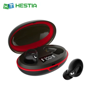 

Bluetooth 5.0 Earphone TWS Earphones Wireless Headphones Headset Bloototh Earbuds Ear Buds Handsfree LED Earbud Touch Waterproof