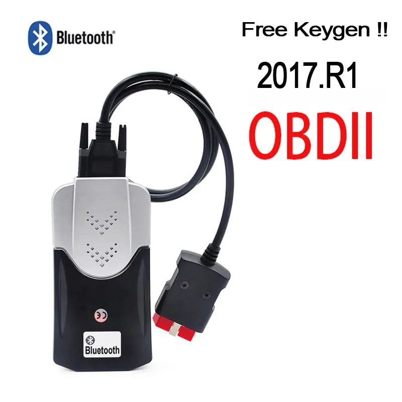 

Free Shipping Diagnostic Repair Tool OBD2 With bluetooth 2015.R3 2016.R1 2017.R1 With Keygen LED 3 in 1 Scanner For Cars Trucks