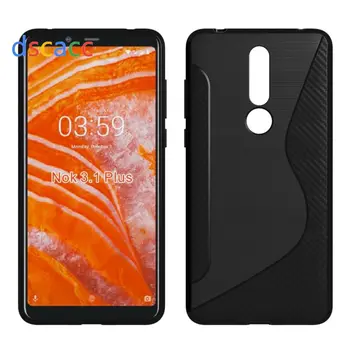 

DSCACC S line TPU Cover Anti Skidding Slim Soft Case for Nokia 4.2 8.1 Plus X7 3.1 Plus 7.1 5.1 2.1 6 2018 100pcs