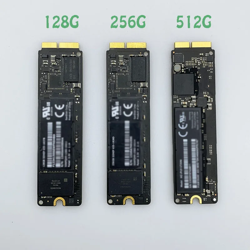 

Genuine 2013 2014 Year for Apple Macbook Pro Retina A1502 A1398 Air A1466 A1465 SSD Solid State Drive 128GB 256GB 512GB SSD