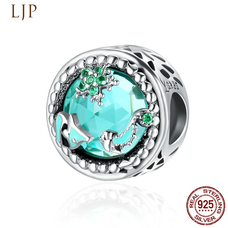 

100% 925 Sterling Silver Beads Key Of Heart Open & Close Pendant Charms Pendant fit Original Pandora Bracelets Women DIY Jewelry