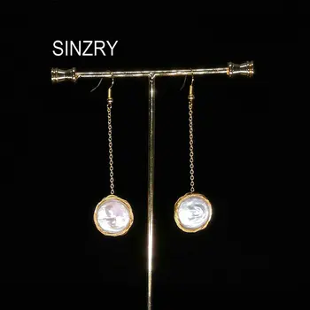 

SINZRY NEW bridal gorgeous cubic zirconia waterdrop dangle earrings shinning party wedding earrings for women