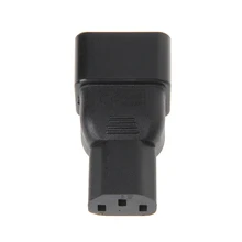 IEC 320 C20 3-контактный разъем для C13 3-Pin гнездовой разъем Питание конвертер адаптер Прямая поставка