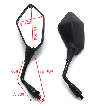 

Motorcycle Rearview Mirror Side Mirror for Kawasaki ZR250 ZR400 ZR550 ZR750 ZR1100 Zephyr ZRX400 ZRX1100 ZRX1200 Accessories