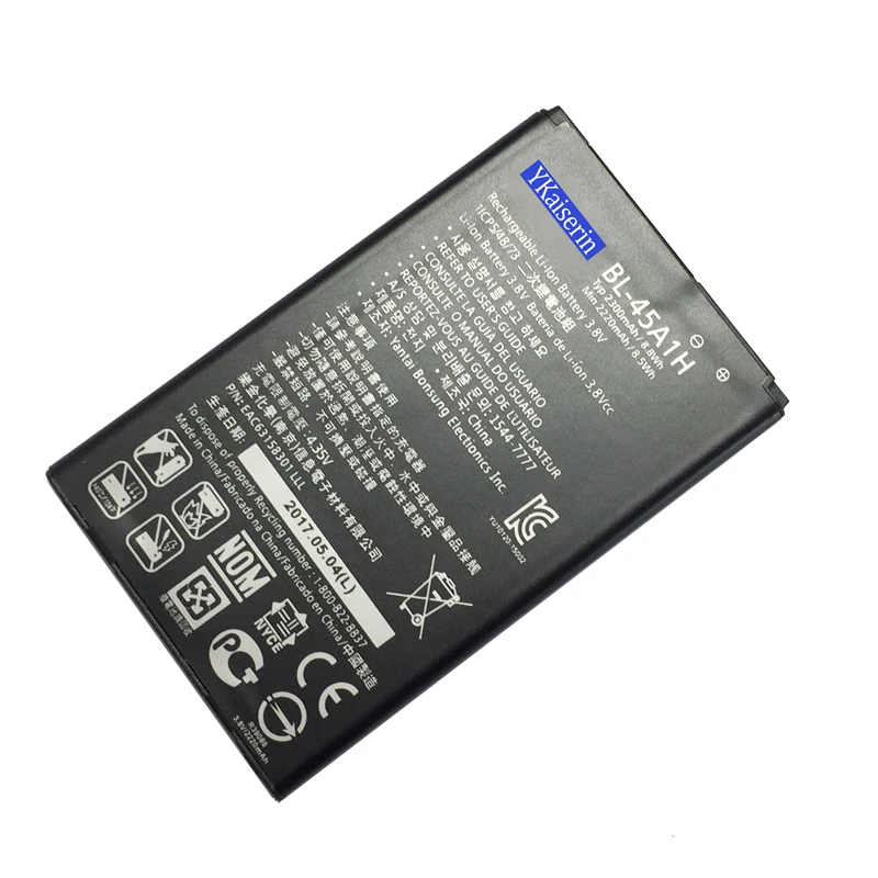 2300 мА/ч, BL-45A1H Батарея для LG K10 Батарея F670L F670K F670S F670 K420N K10 LTE Q10 K420 45A1H замены батареи сотового телефона