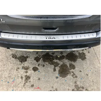 

Ultrathin Car styling Stainless Steel Rear Bumper Protector Sill Trunk Tread Plate Trim For 2014-2019 Nissan X-Trail X Trail T32