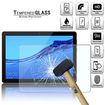 

Tablet Tempered Glass Screen Protector Cover for Huawei MediaPad T5 10 Full Coverage HD Eye Protection Tempered Film