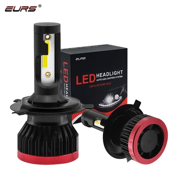 

EURS Mini H4 H7 LED lamp Car Headlight P6 12V 10000LM H1 H3 H11 9005 HB3 9006 HB4 H8 6500K Motorcycle headlamp Bulb Accessories