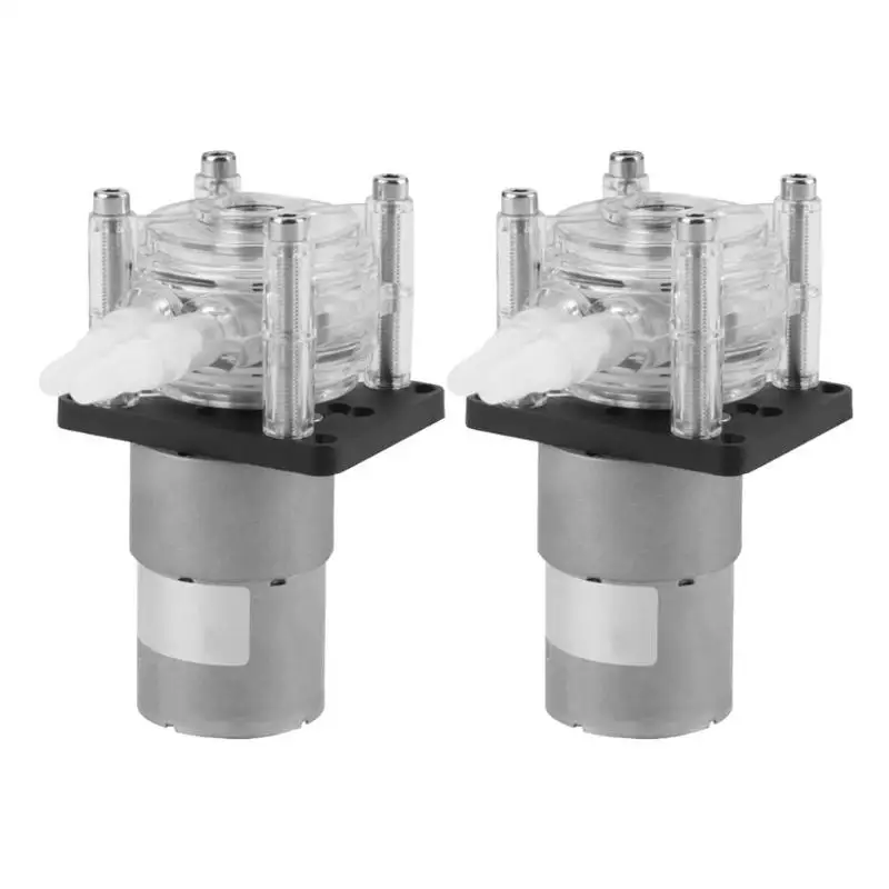 

High Peristaltic Liquid Pump Tube Vacuum for Aquarium Lab Analytical 12V 24V DC Motor DIY Vacuum Fish Tank Water Pump