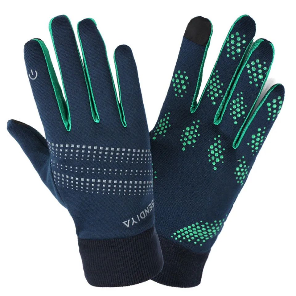Модные уличные Мотоциклетные Перчатки Guantes для мужчин и женщин для вождения полный палец Сенсорный экран теплые осень зима плюс бархат езды варежки