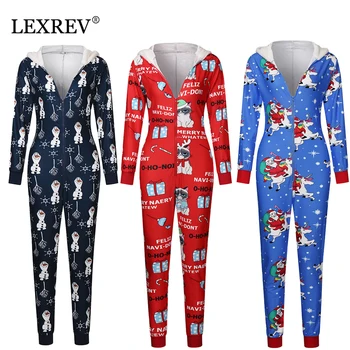 

Plus Size Christmas Pajamas Onesie Unicorn Jumpsuit Sexy Nightwear Sleepwear Hooded Pajamas Onesies For Adults Kigurumi Winter