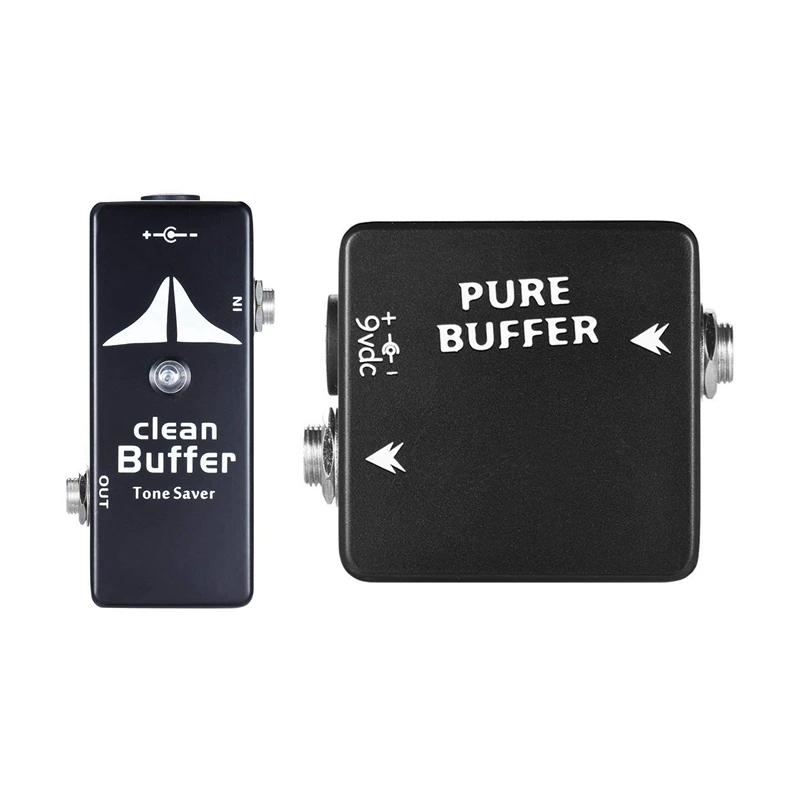 MOSKY Clean Buffer Guitar Effect Pedal Tone Saver Body & MOSKY Pure