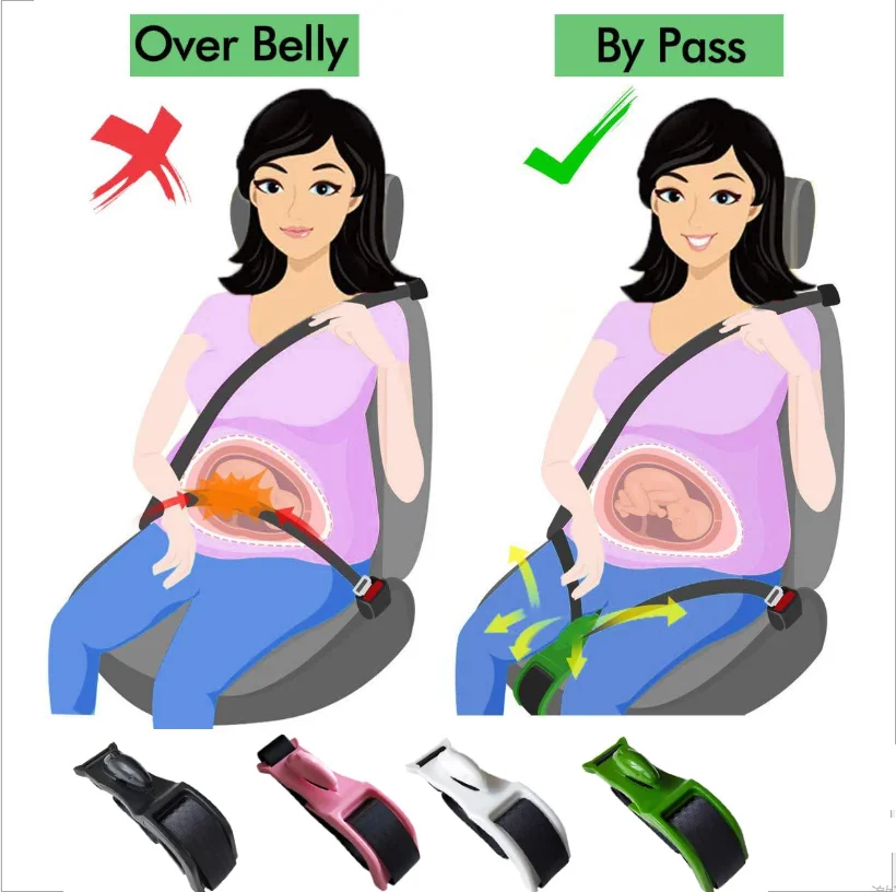 Pregnant Belt for Mothers,Provide Better Protection for Your Unborn Baby Engineering Plastics Kocent Maternity Belt Adjuster 