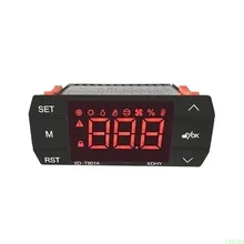 Контроллер температуры и влажности Интеллектуальный теплица инкубатор культуры постоянная температура и регулятор влажности