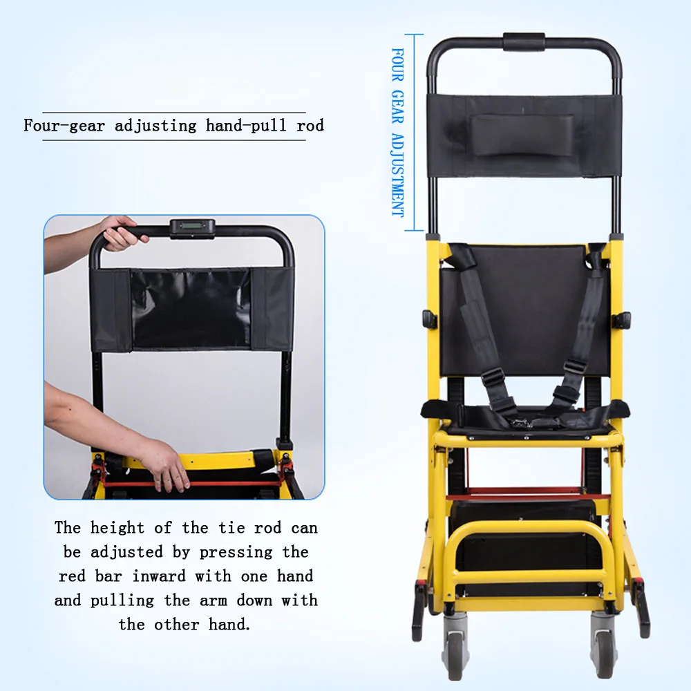 New design lightweight chair lift electric stair climbing power wheelchairs for disabled