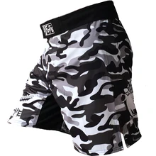 Бокс Спорт Фитнес тренировочные спортивные трусы Короткие череп Санда муайтай шорты для борьбы MMA мужские брюки