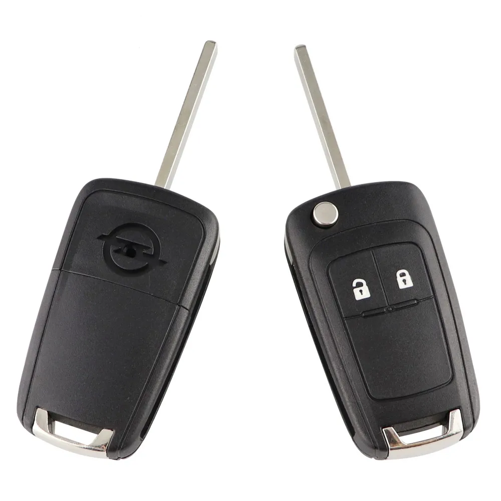 2 /3 Button Flip Remote Key Shell For Opel Vauxhall Zafira Astra