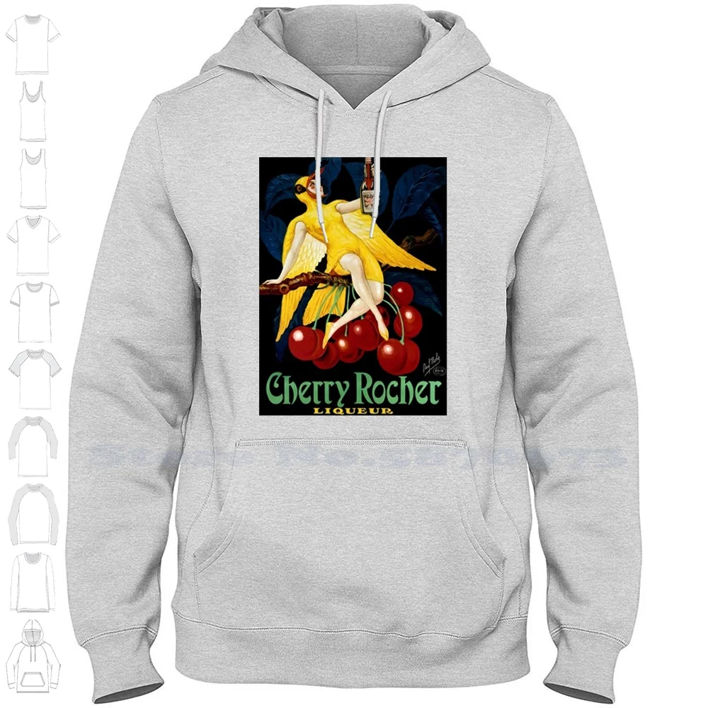 Chery Rocher Liquore Cocktail Poster Felpe Con Cappuccio Felpa Per Uomo Donna Campari Cocktail Good Vintage Estetica Classic