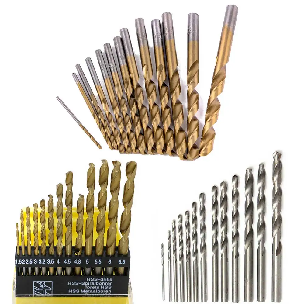 13Pcs 2mm-12mm HSS High Speed Steel Twist Drill Bit,Straight Shank Tool Set 13Pcs 2mm-12mm HSS High Speed Steel Twist Drill Bit,Straight Shank Tool Set