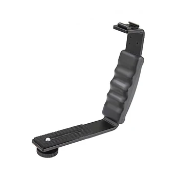 

Handheld L-shaped Gimbal Expansion Bracket Holder for DJI OSMO Mobile 2 Zhiyun Smooth 4 Gimbal Stabilizer Microphone Video Light