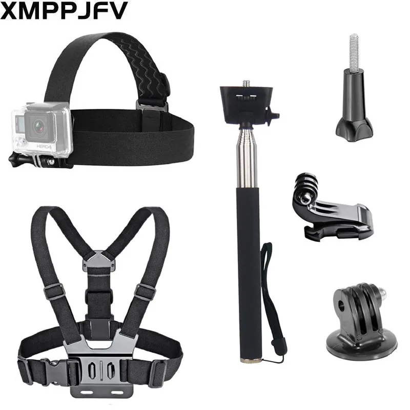 Комплект аксессуаров для Gopro Hero 10 9 8 7 6 5/AKASO EK7000/Brave 7/Dragon Touch | Электроника