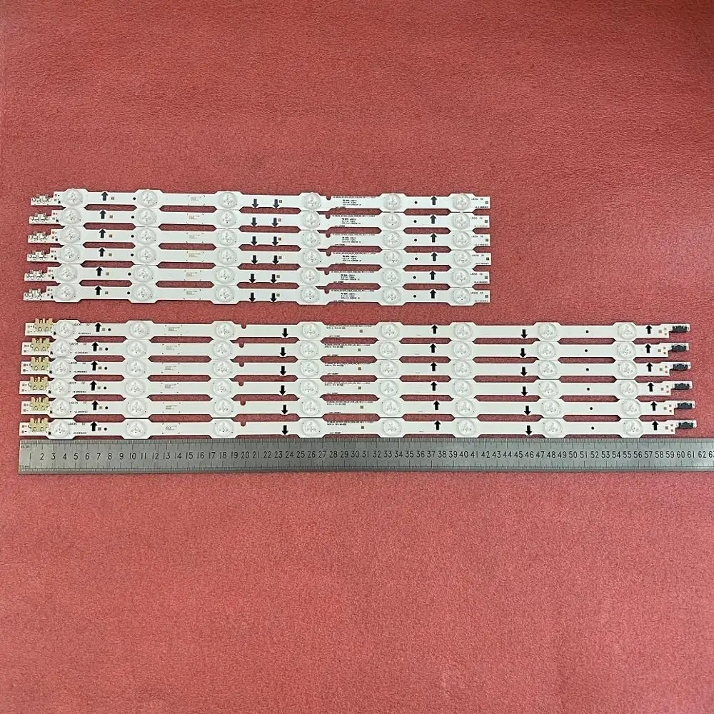 

12 PCS LED Backlight strip for Samsung UE50HU6900S UN50HU6900F UN50HU6950F UE50HU6900 UE50HU7000 UA50HU7000 CY-GH050HGNV3H