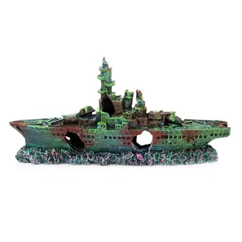 

Creative View Aquarium Rockery Hiding Cave Tree Fish Tank Ornament Decoration PXPC