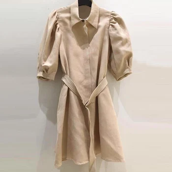 

Women Dress 2020 Spring and Summer New Dress Loose Half Sleeve Dress