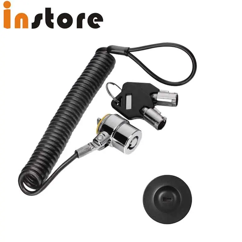 10 Pcs Laptop Zinc Alloy Tubular Key Tablet Steel Cable Lock Security Wire Notebook Chain For I-pad Phones Anti Theft
