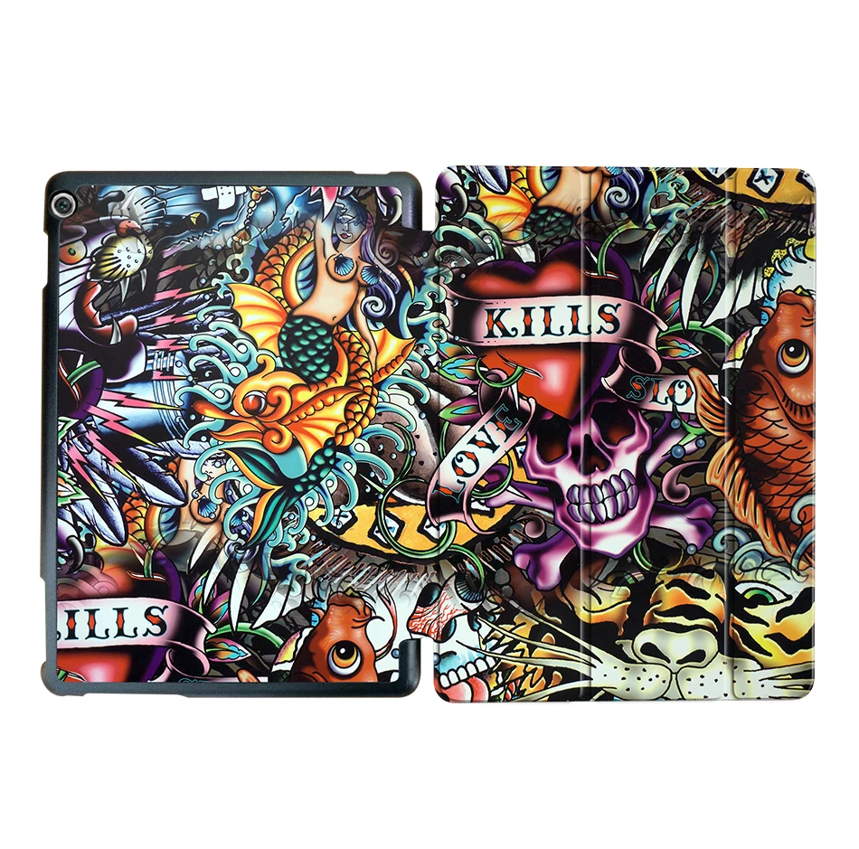 HW04 MTT чехол для huawei Mediapad M3 Lite 10 BAH-L09 BAH-AL00 10,0 дюймов планшет Funda из искусственной кожи откидная подставка защитный чехол - Цвет: HW04
