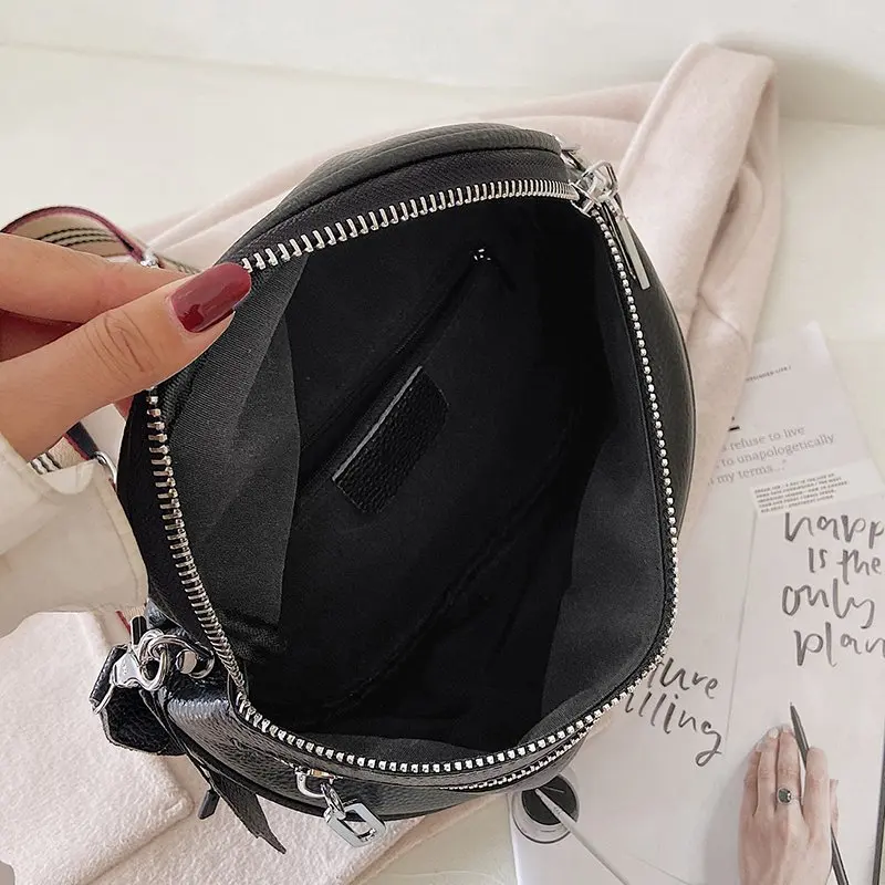 Luxury Genuine Leather Handbags New Designer Fashion Cowhide One Shoulder Handbag Diagonal Multi-Purpose Chest Bag