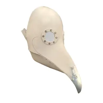 

Funny Medieval Steampunk Plague Doctor Bird Mask Latex Punk Cosplay Masks Beak Adult Halloween Event Party Cosplay Props Mask