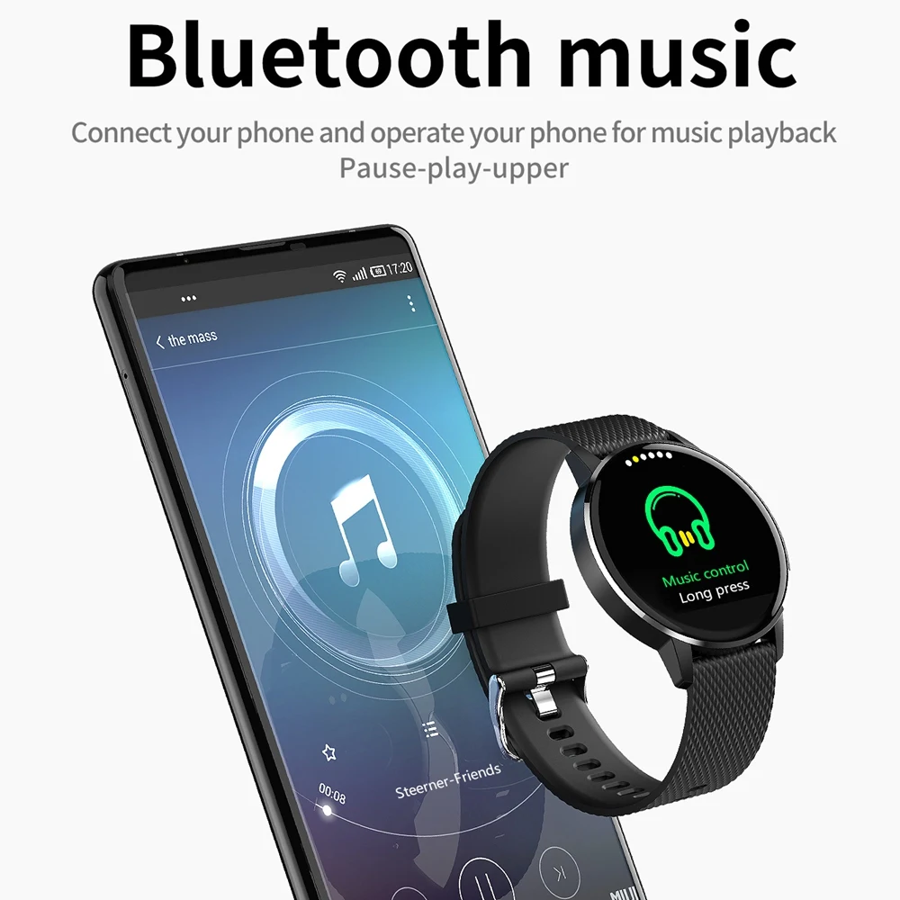 Мужские Смарт-часы T4 pro, водонепроницаемые, упрочненное стекло, смарт-браслет, модный фитнес-трекер, кислород крови, PK V12, браслет