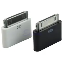 1 шт. для Iphone 4 4s Micro USB Женский до 30 Pin со штепселем, для передачи данных и подзарядки конвертер адаптер