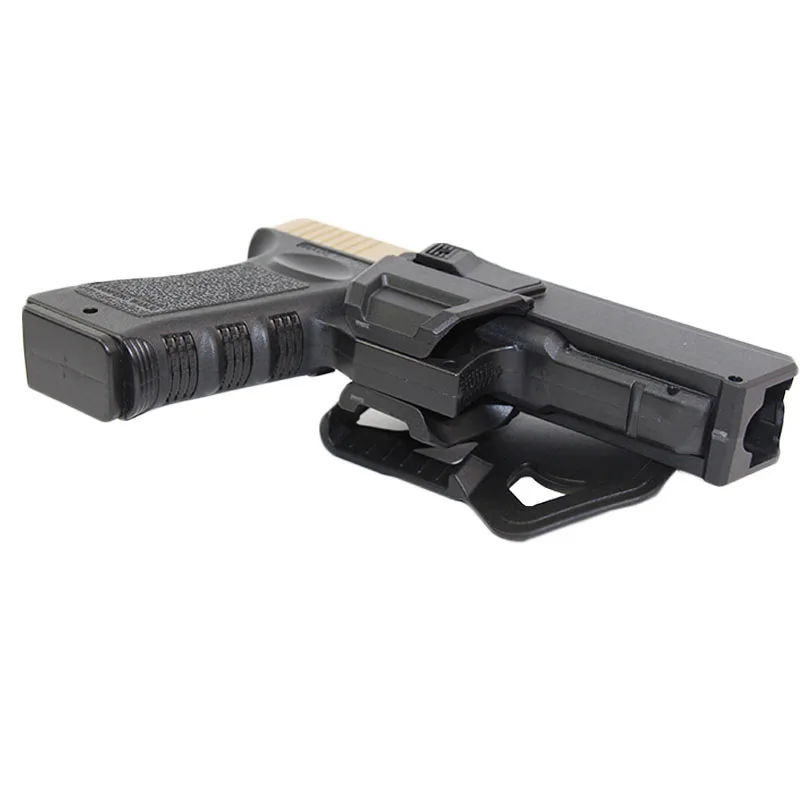 Тактический подвижный пистолет кобура для Glock 17 18 22 23 Airsoft кобура для пистолета с фонариком Лазерный Пистолет Чехол принадлежности для охоты