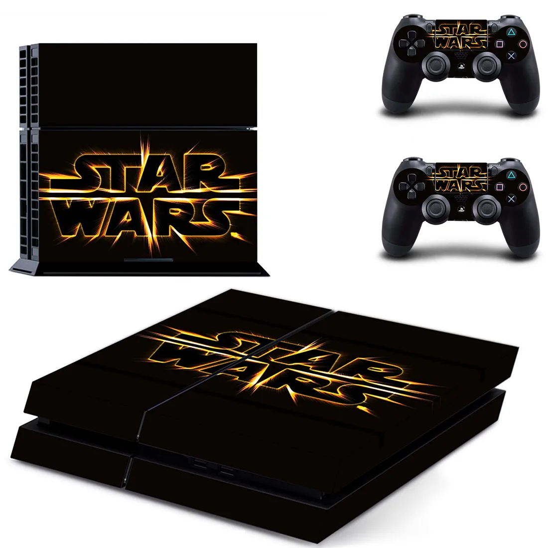 Star Wars Play station 4 наклейки s, PS 4 виниловые Наклейка для PS4 Pegatinas Adesivo для консоли playstation 4 и 2 контроллера