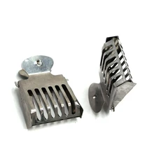 50 шт., профессиональная пчеловодная королева, пчелиная клетка, зажимы для выращивания, ловушка, крышка, клетки из нержавеющей стали, зажим, новые принадлежности для пчел, оборудование