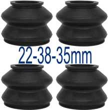 

4x 22-38-35MM Car Motorcycle Ball Joint Turn To Rod Suspension Steering Boot Dust Cover Control Arms For Nissan Honda Chevrolet