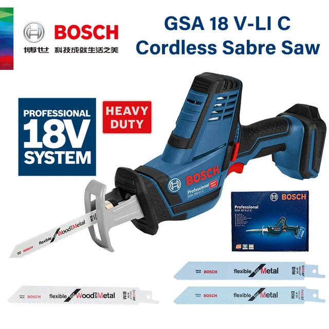 Bosch Scie Sabre GST 18V-LI S Bleu