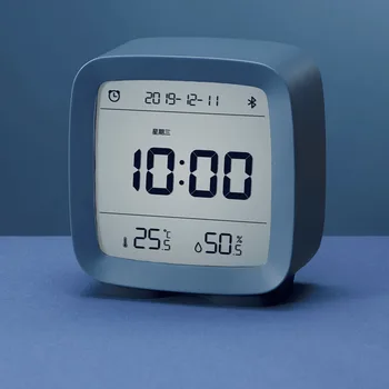

In stock Xiaomi Cleargrass Bluetooth Alarm Clock smart Control Temperature Humidity Display LCD Screen Adjustable Nightlight