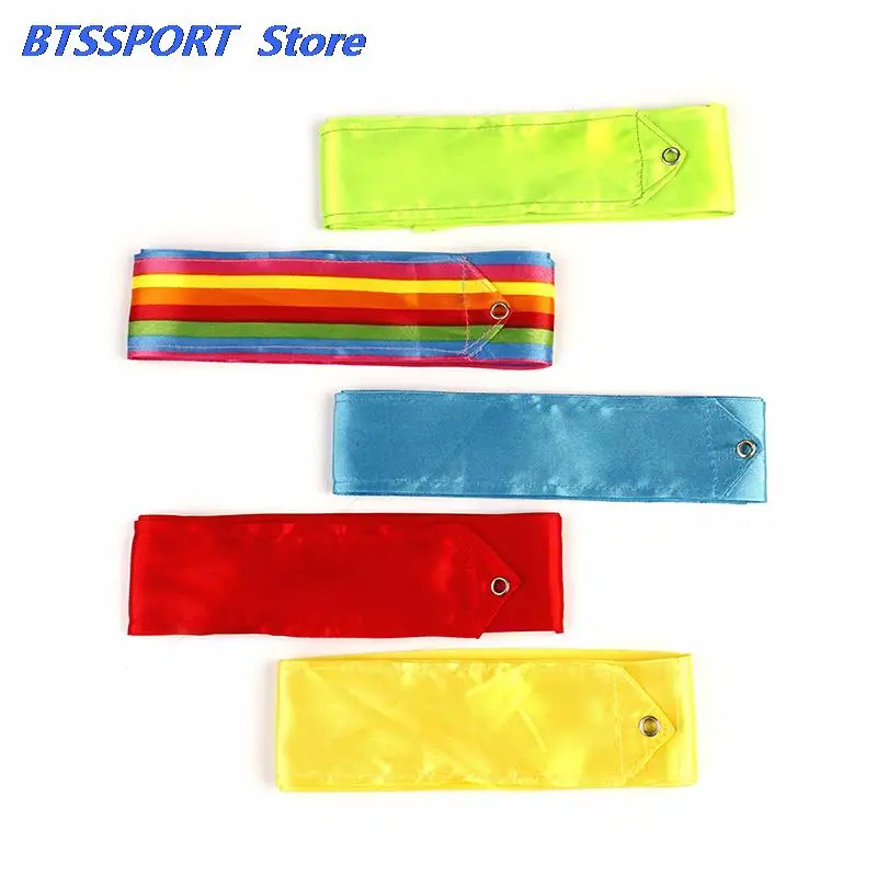 6m Colorful Gym Ribbons Dance Ribbon Rhythmic Art Gymnastics Ballet Streamer Twirling Rod Stick Training