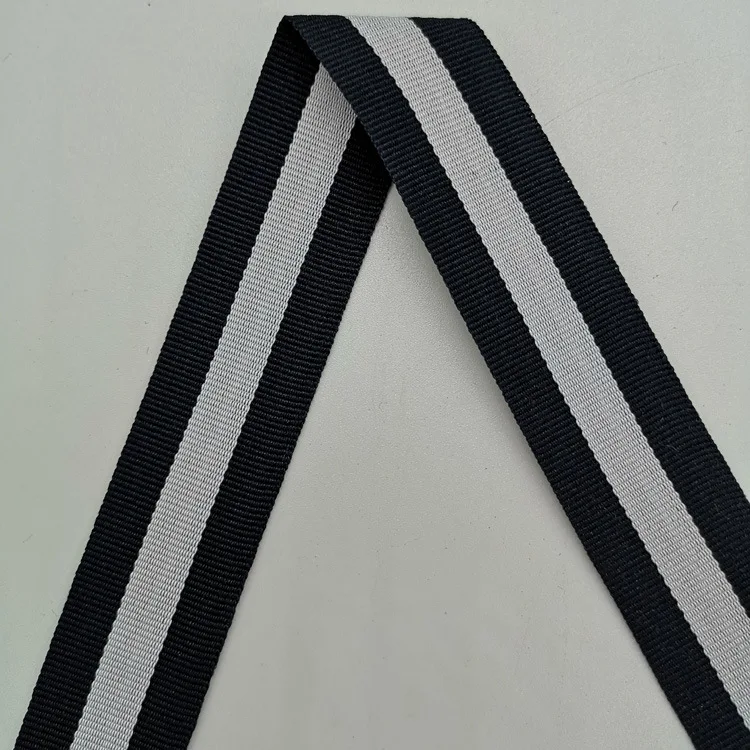 1" 25MM Knitting Stripe Webbing Sport Pants Cloth Elastic Band Stretching Lace Ribbons DIY Garments Accessories