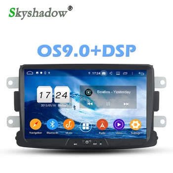 

1280*720 IPS DSP Android 9.0 4G RAM 64G Car DVD Player Wifi 4G Bluetooth RDS RADIO GPS Map For Renault Duster Dacia Sandero