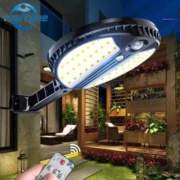 

1PCS 70LED Solar Lamp Motion Sensor Wall lamp Floodlight Powered Sunlight IP65 Waterproof Outdoor Road Street Night Lighting
