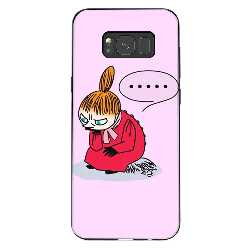 Мобильный чехол для телефона из термополиуретана для samsung Galaxy A50 A70 A10 A30 A40 A3 A5 A6 A7 A8 A9 J6 Защитная крышка милые Бегемот мультяшным персонажем Мумий Тролль