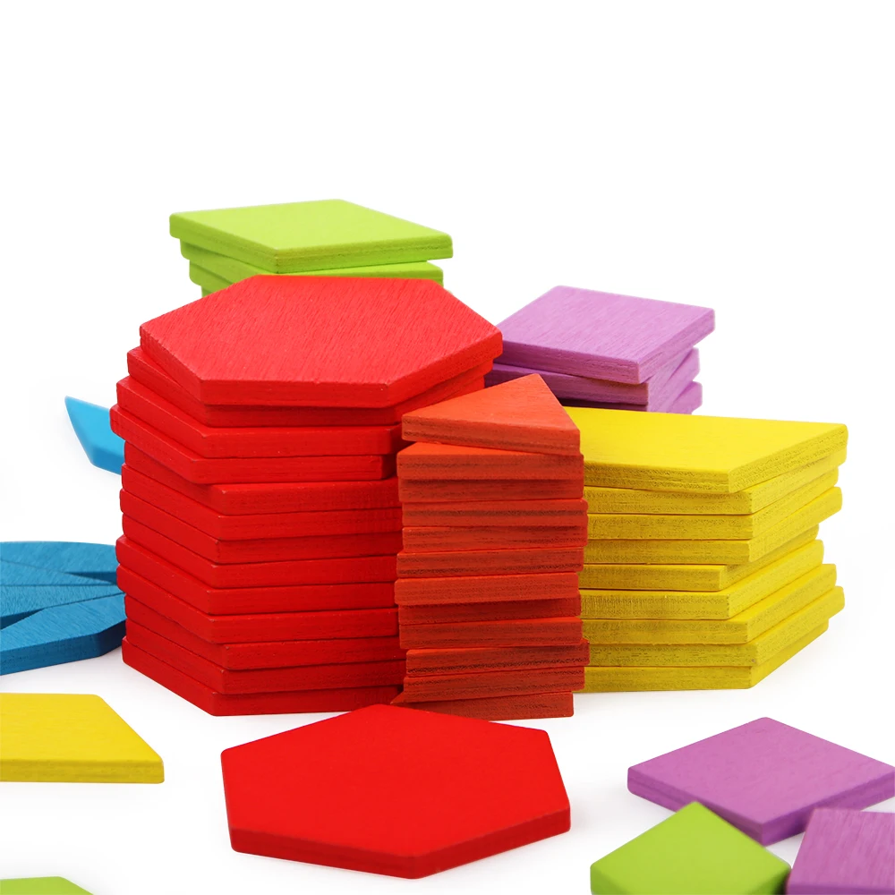155 PCS Creative Puzzle Kids Wooden Toys For Children Jigsaw Puzzle Kids Early Learning Educational Toys Montessori