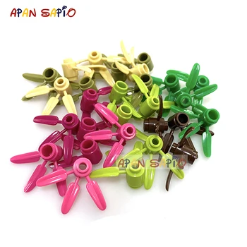 

20pcs DIY Building Blocks Bamboo Plants Tree Educational Size Compatible With lego Plastic Toys for Children Figures Bricks